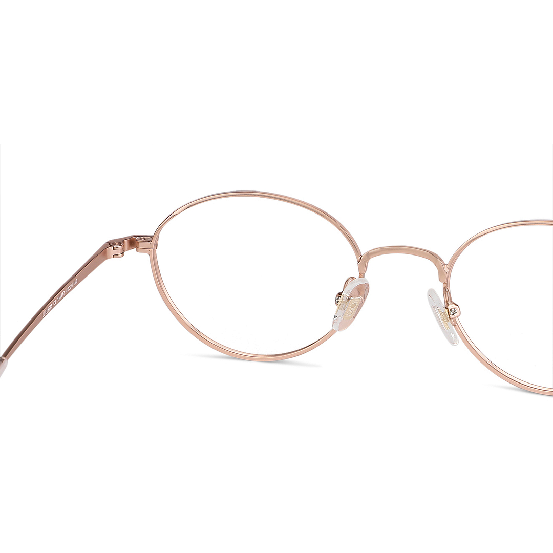 John Jacobs Gold Full Rim Round right side