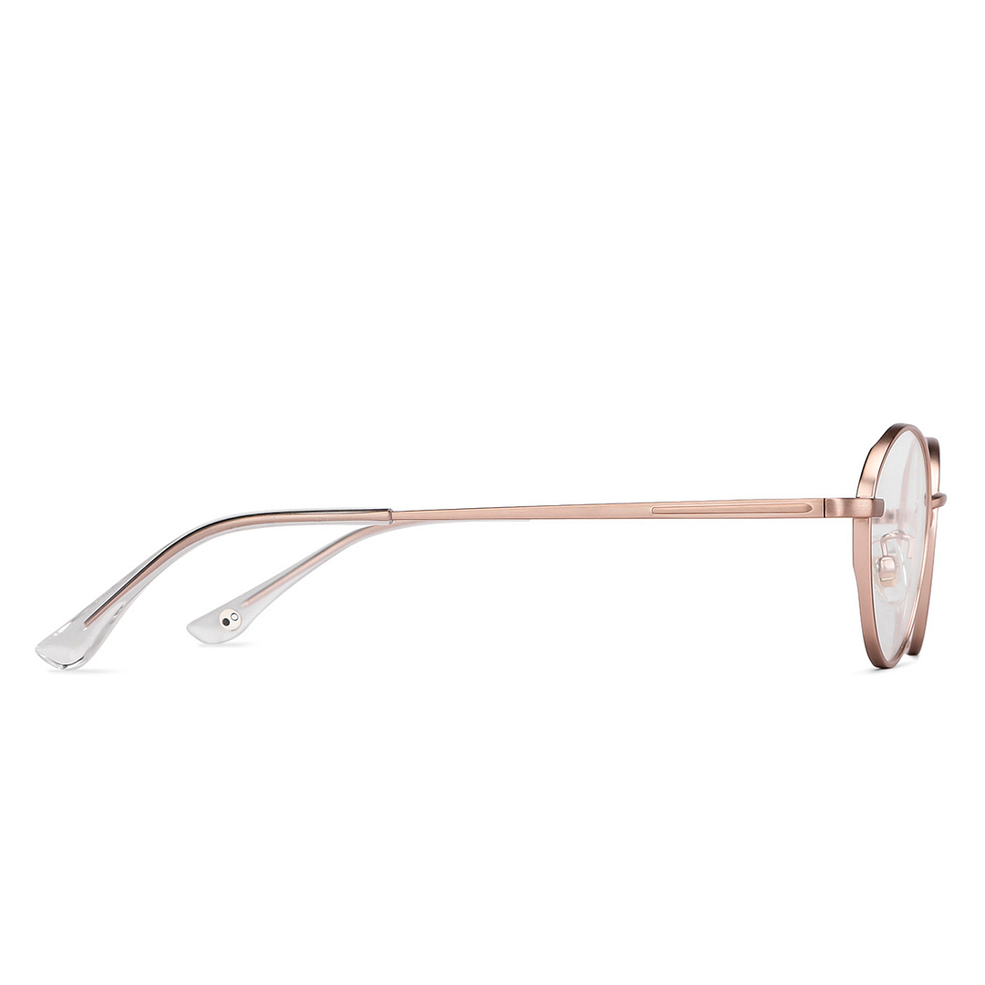 John Jacobs Online Gold Full Rim Cat Eye left side