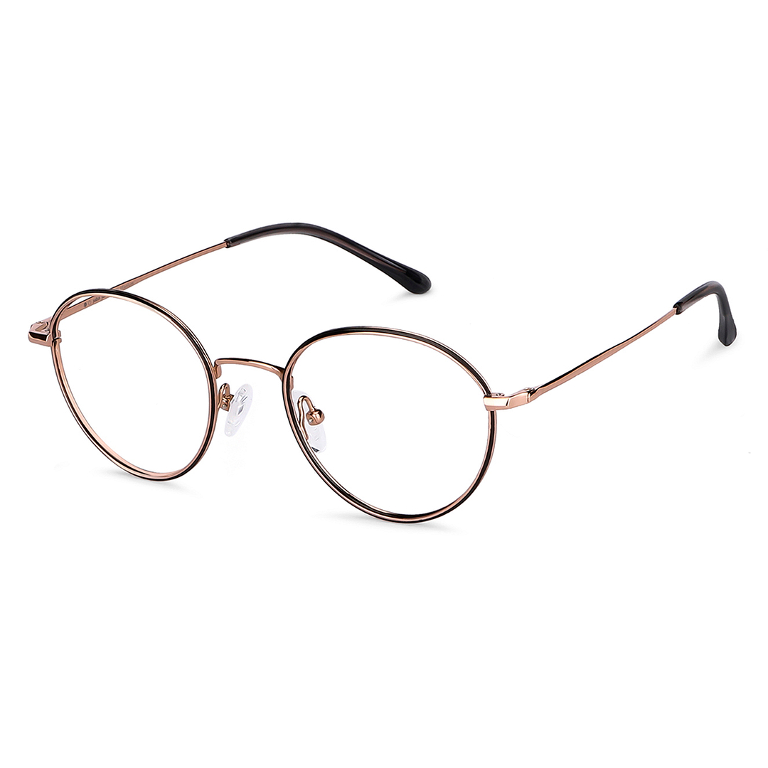 John Jacobs Online Rose Gold Full Rim Round right side