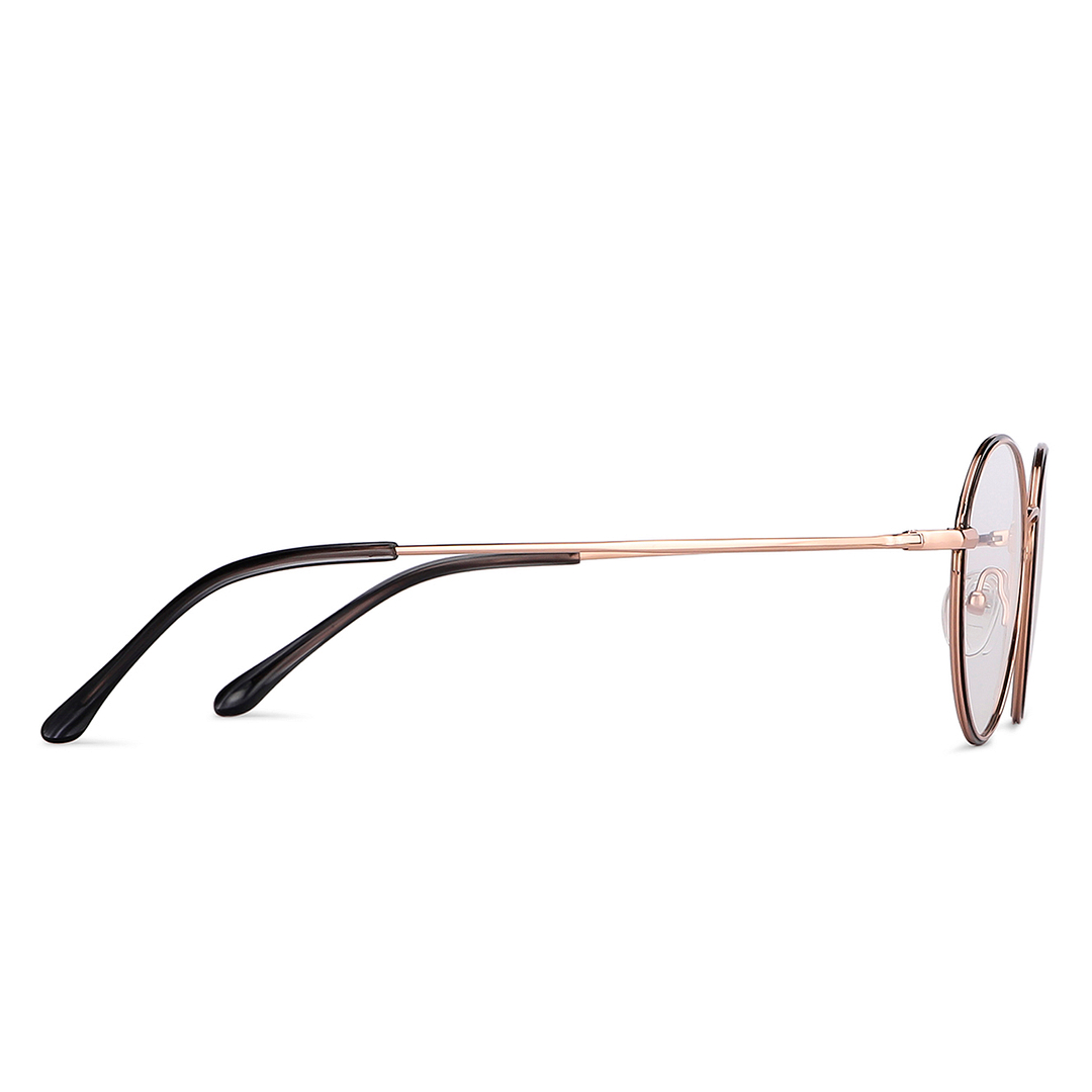 John Jacobs Online Rose Gold Full Rim Round left side