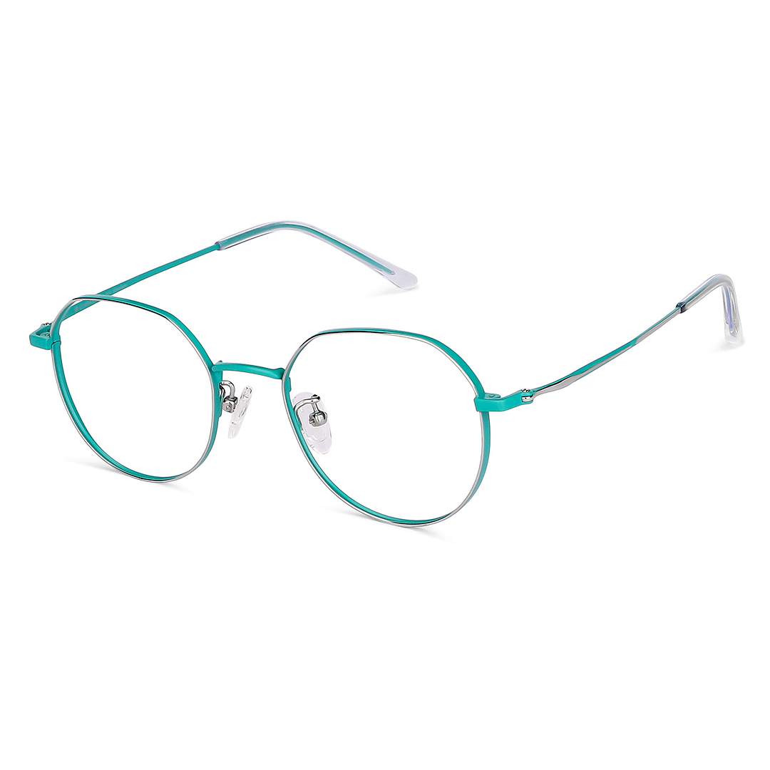 John Jacobs Silver Full Rim Round right side