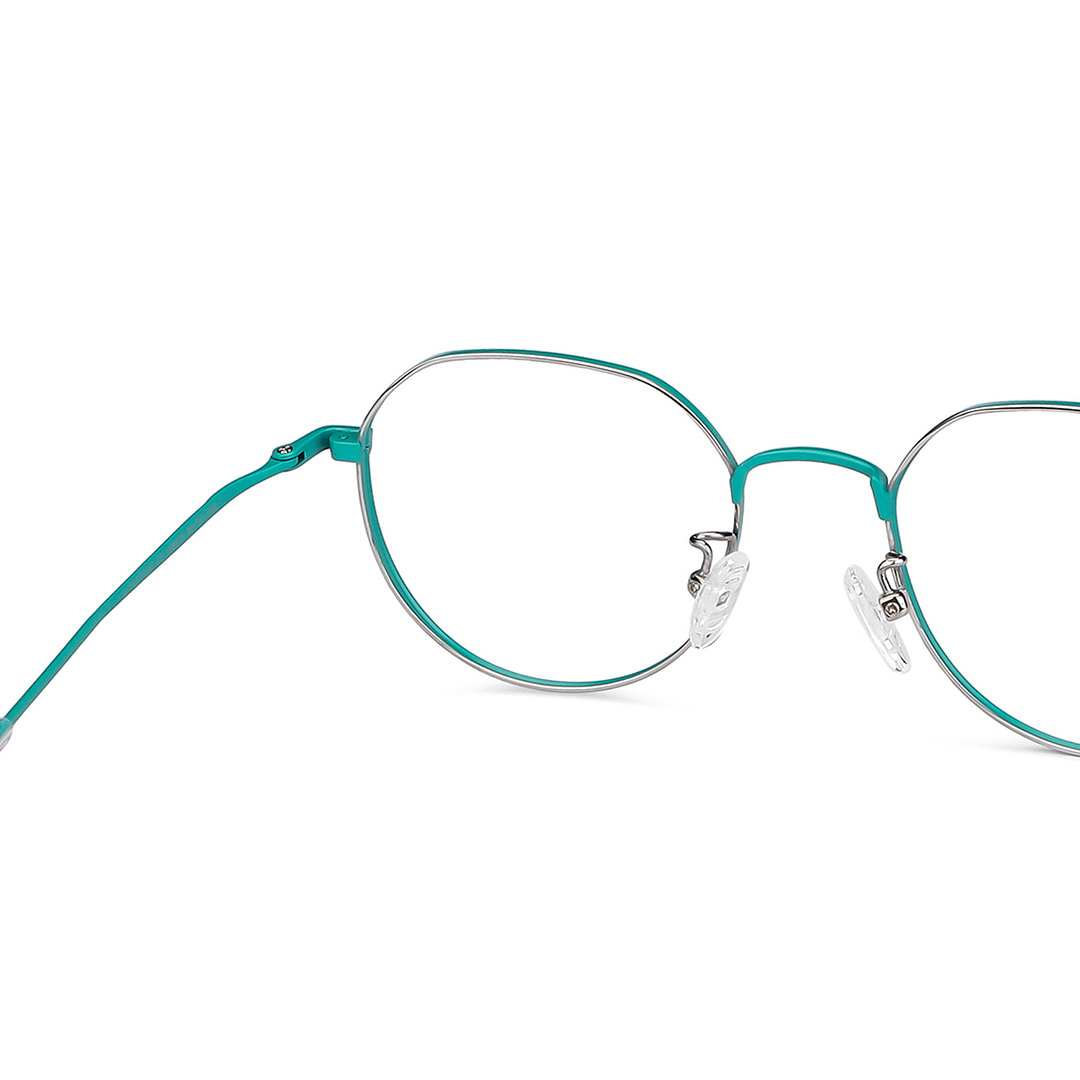 John Jacobs Silver Full Rim Round right side