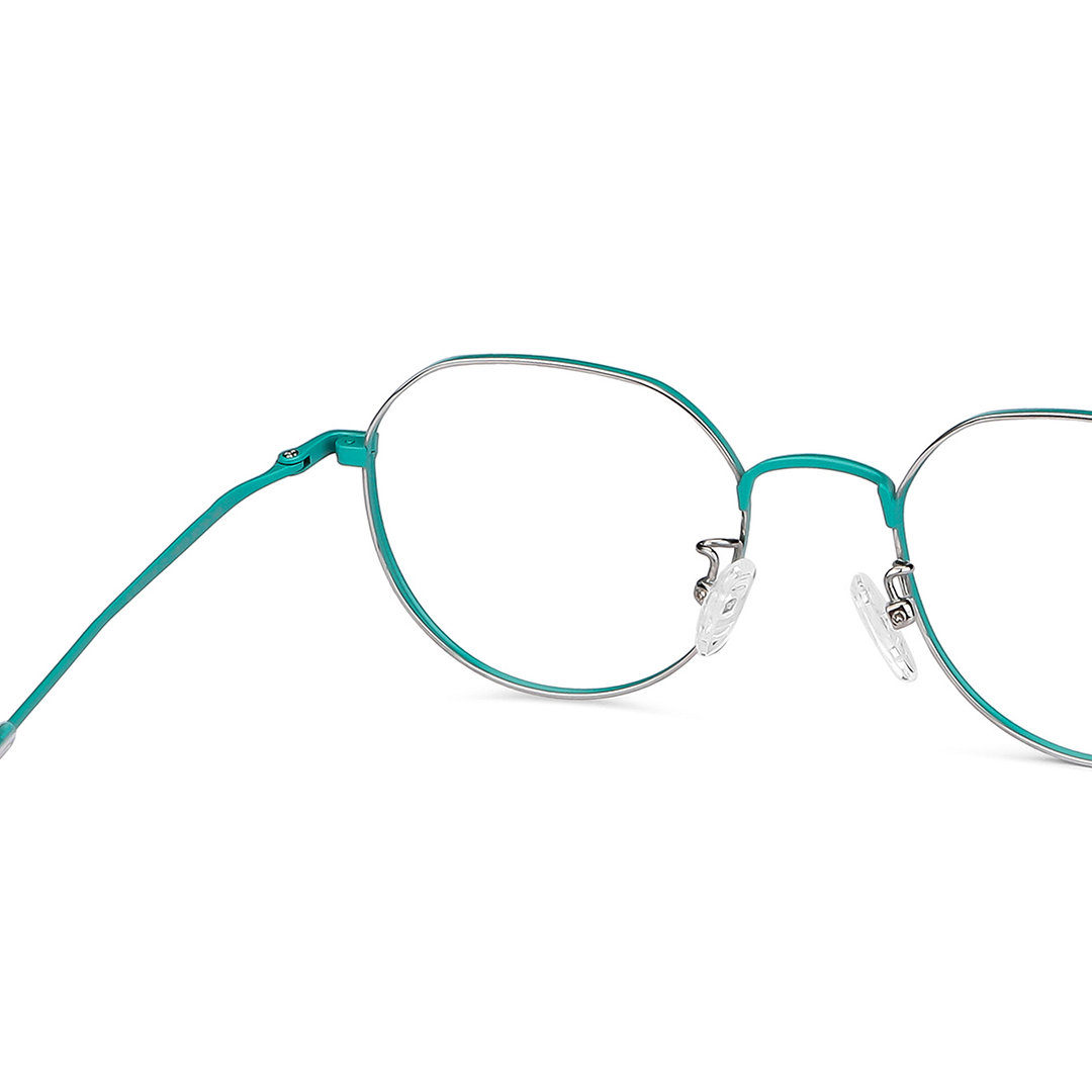 John Jacobs Online Silver Full Rim Round right side