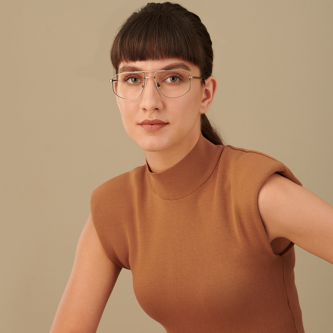 John Jacobs Online Mid Gunmetal Full Rim Square right side