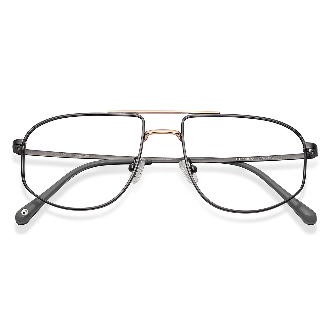 John Jacobs Online Gold Full Rim Square left side