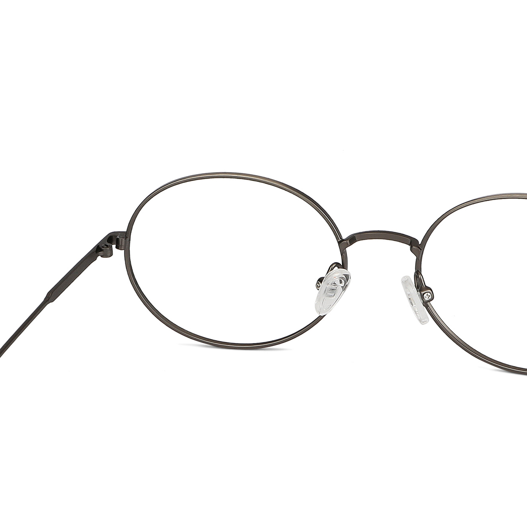 John Jacobs Online Mid Gunmetal Full Rim Round right side