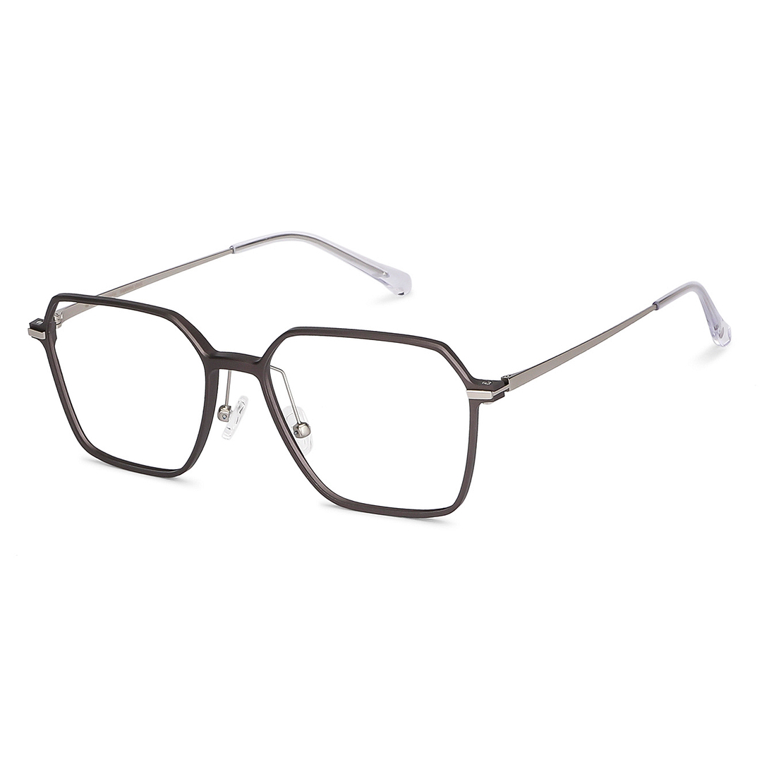 John Jacobs Light Brown Full Rim Square right side