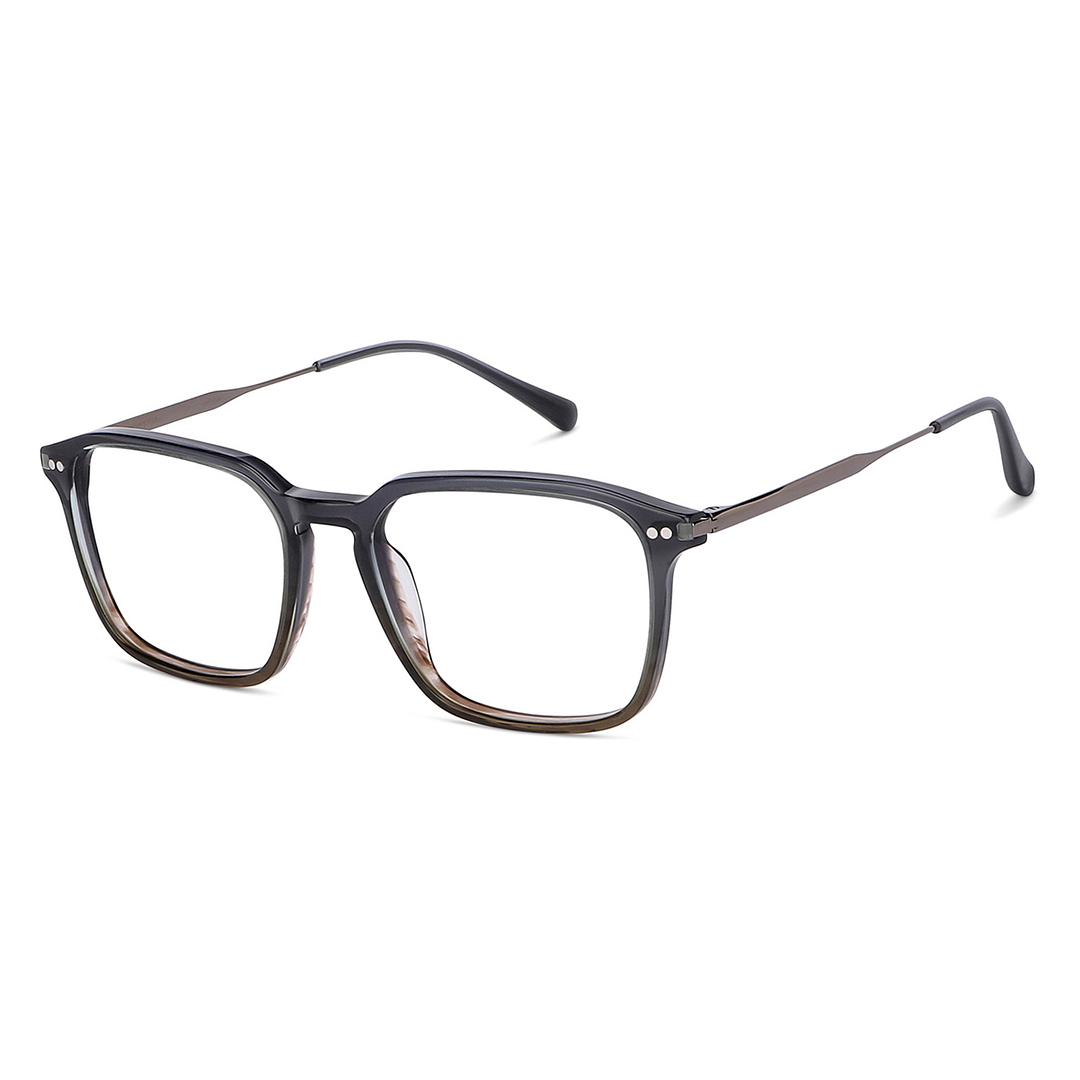 John Jacobs Online Light Brown Full Rim Square right side