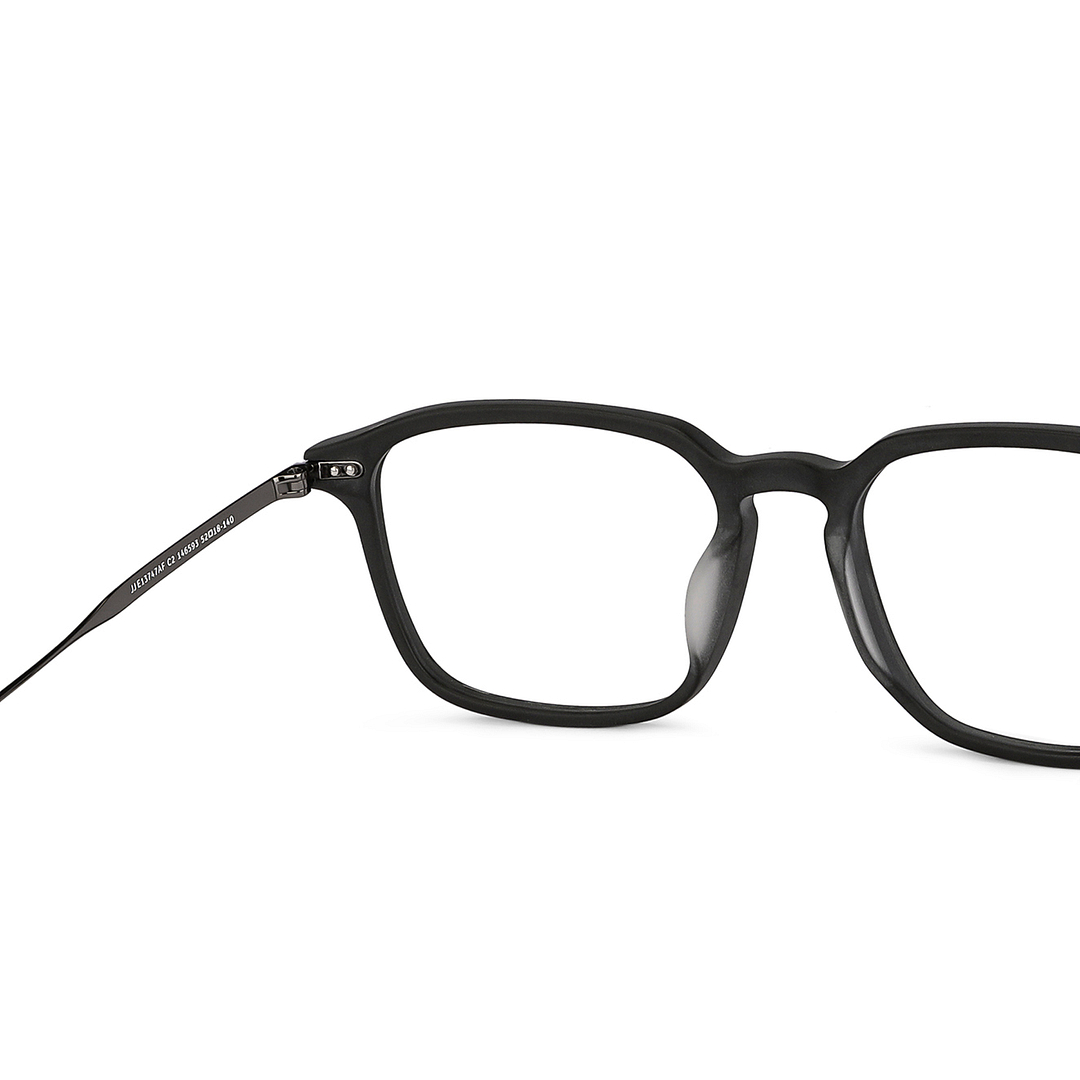 John Jacobs Online Black Full Rim Square right side