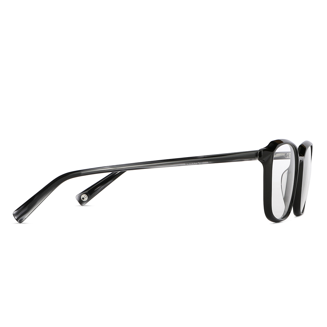 John Jacobs Online Black Full Rim Square left side