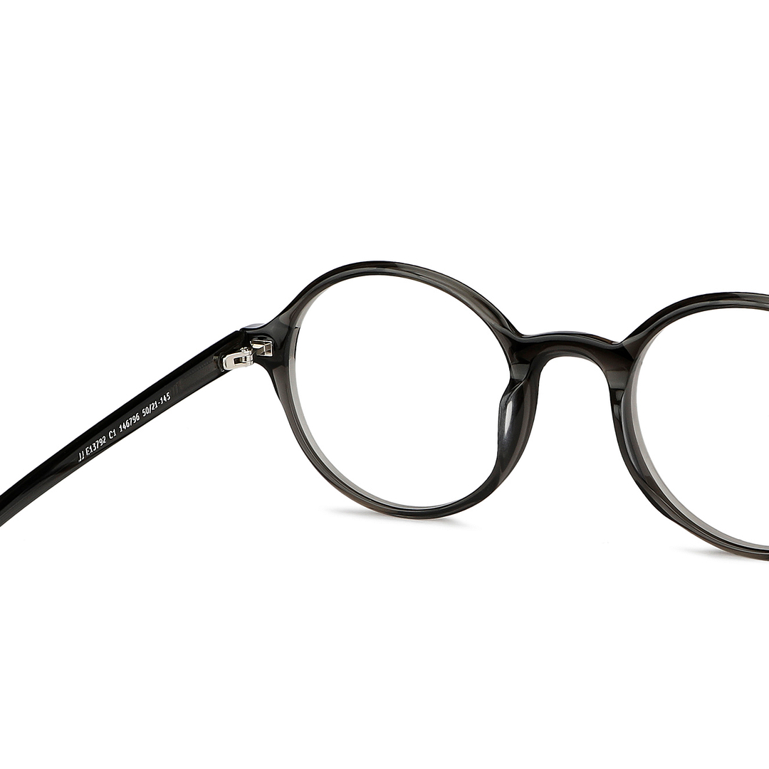 John Jacobs Gray Full Rim Round right side