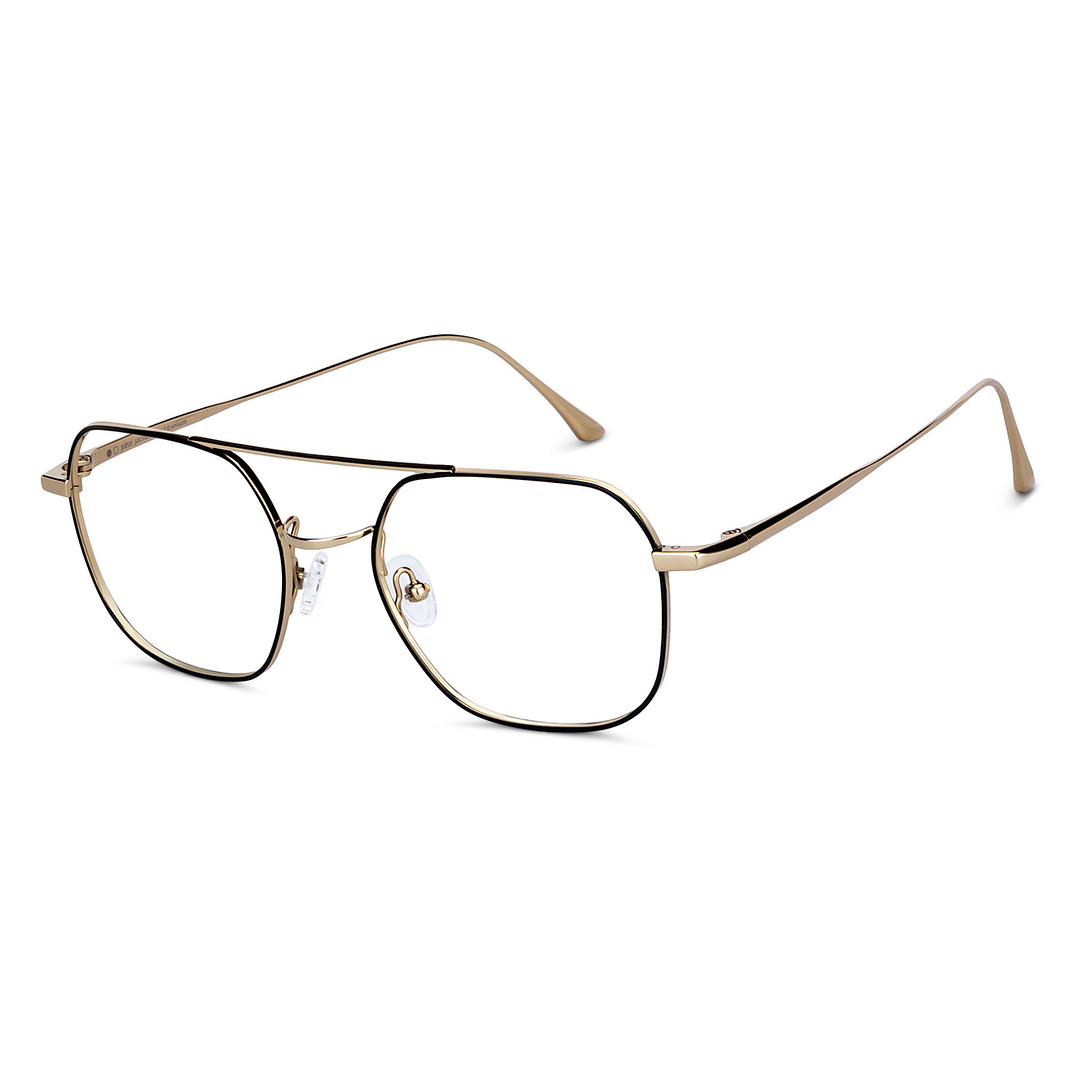 John Jacobs Online Black Full Rim Square right side