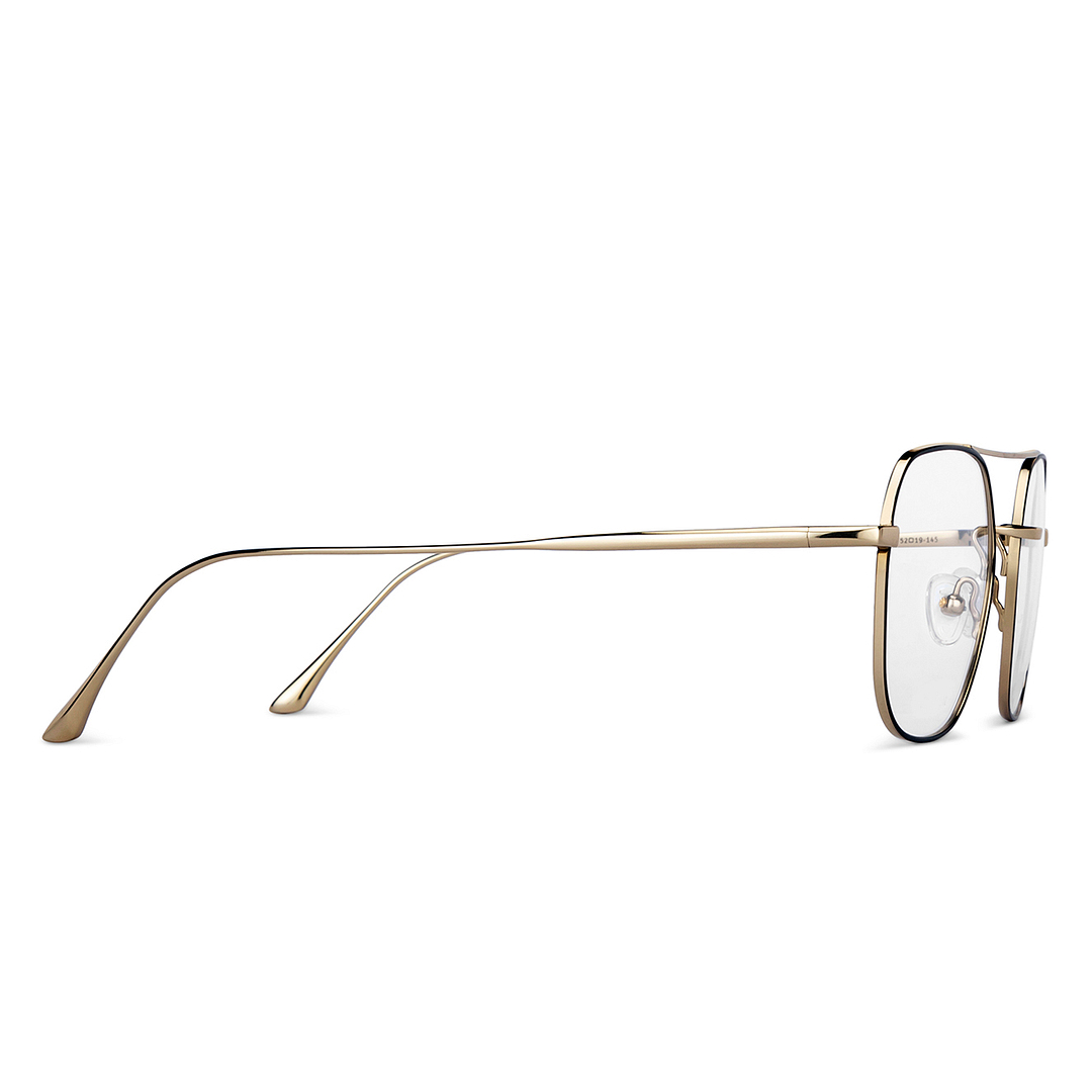 John Jacobs Online Black Full Rim Square left side