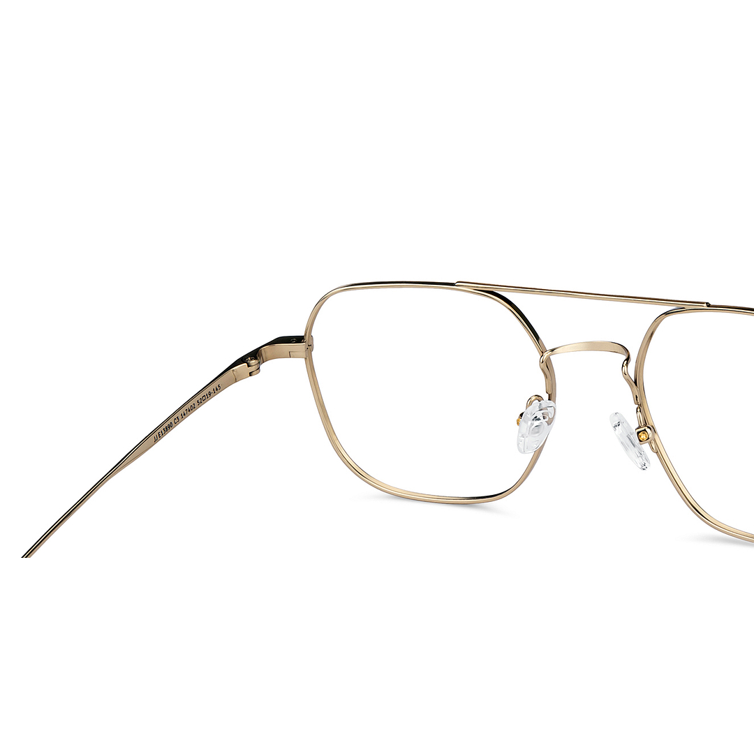 John Jacobs Online Black Full Rim Square right side