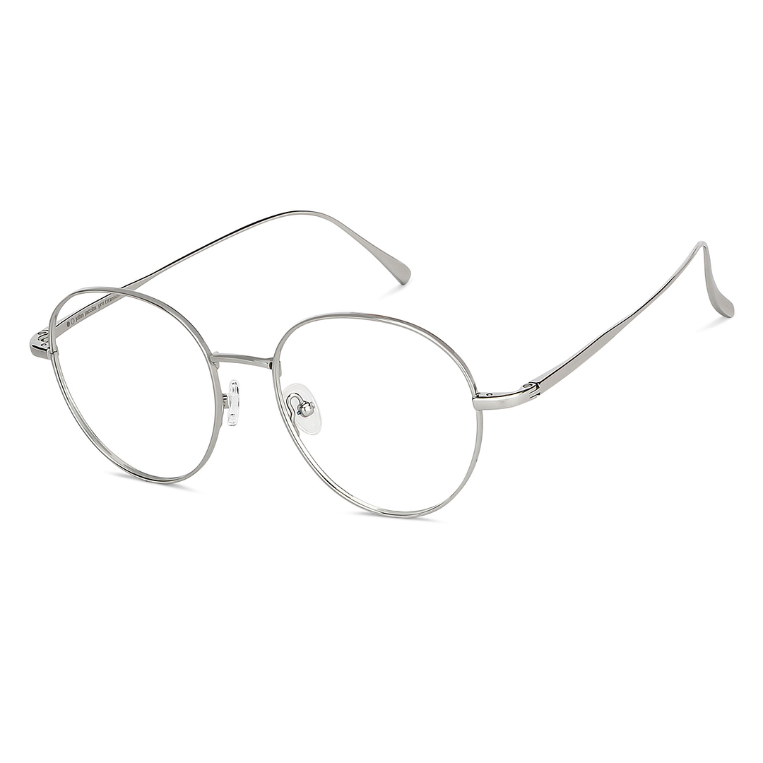 John Jacobs Silver Full Rim Round right side