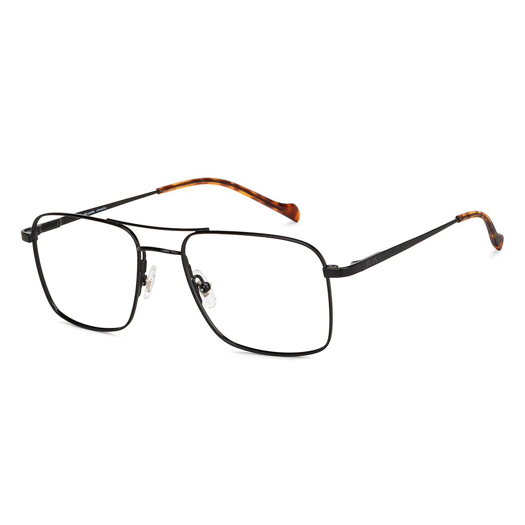 John Jacobs Online Black Full Rim Square right side