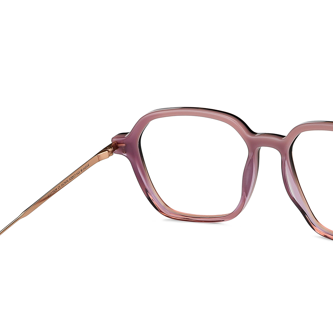 John Jacobs Online Black Full Rim Square right side