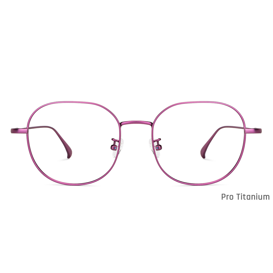 John Jacobs Purple Full Rim Round right side