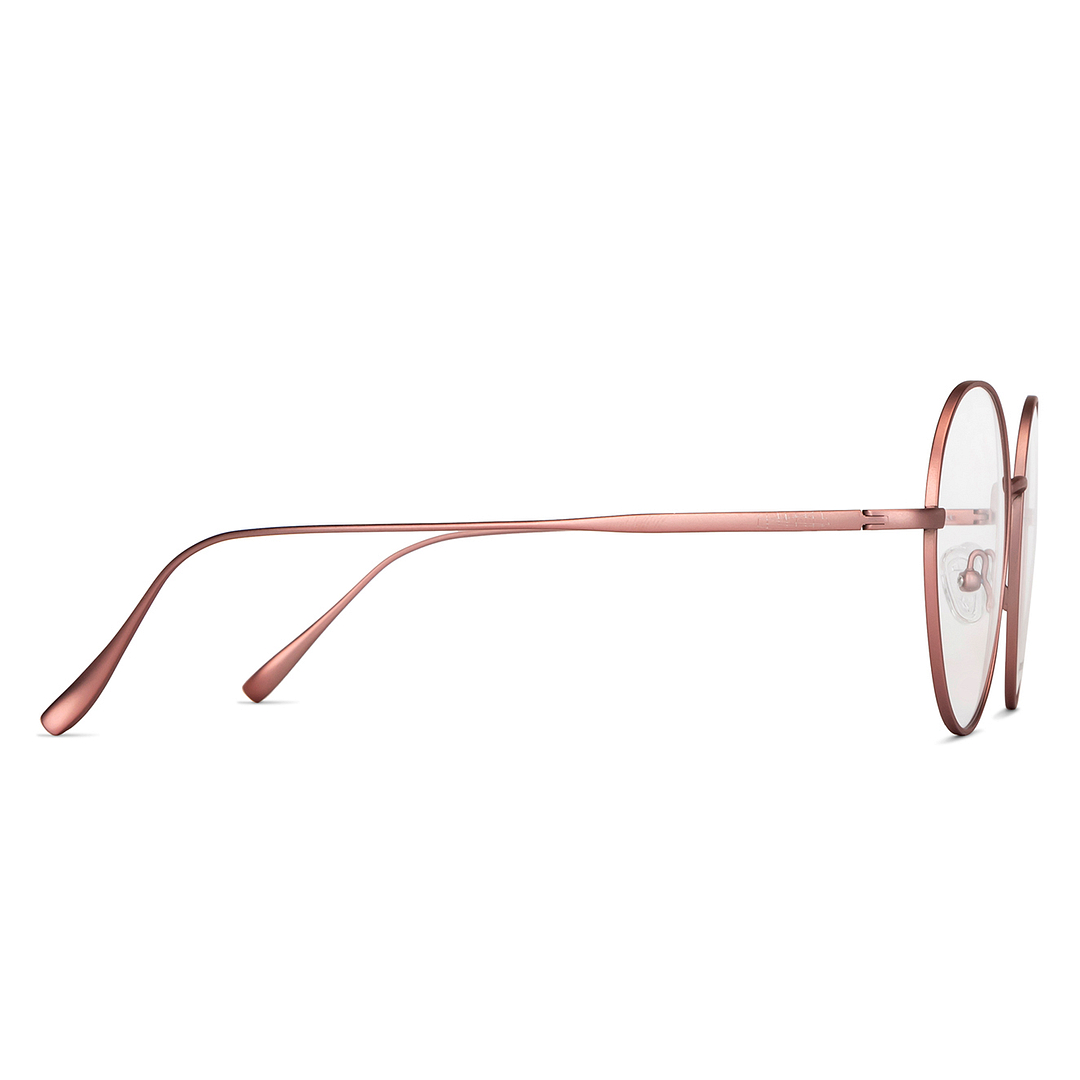 John Jacobs Online Pink Full Rim Round left side