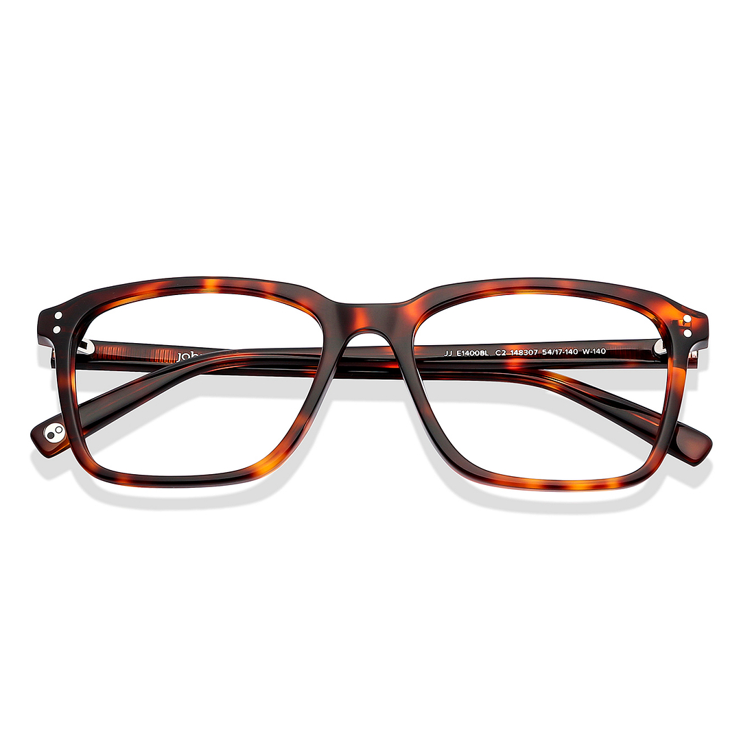 John Jacobs Online Tortoise Full Rim Square left side