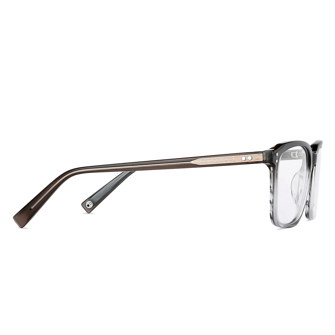 John Jacobs Online Gray Full Rim Square left side