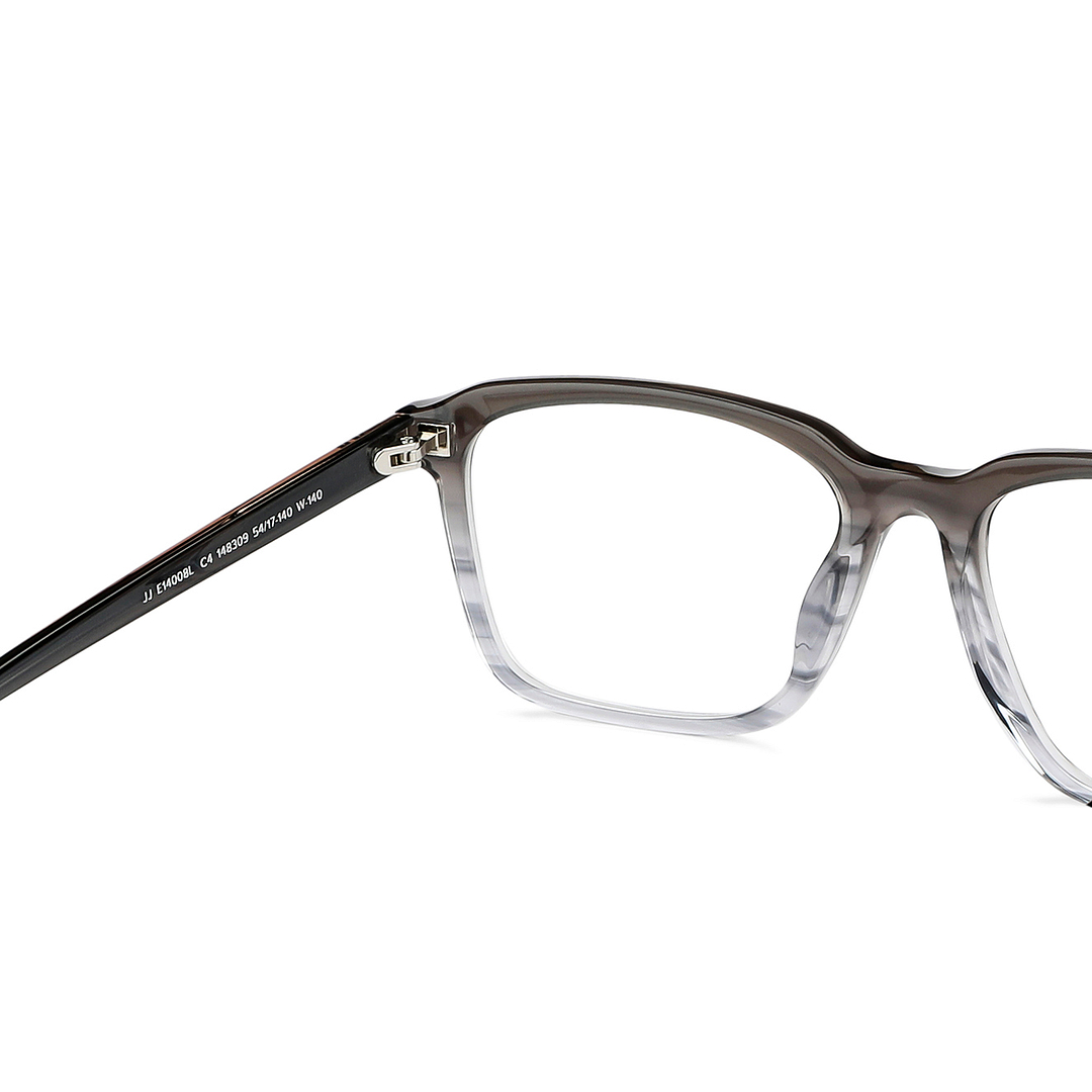 John Jacobs Online Gray Full Rim Square right side