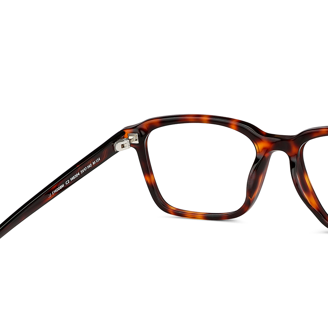 John Jacobs Online Light Brown Full Rim Square right side