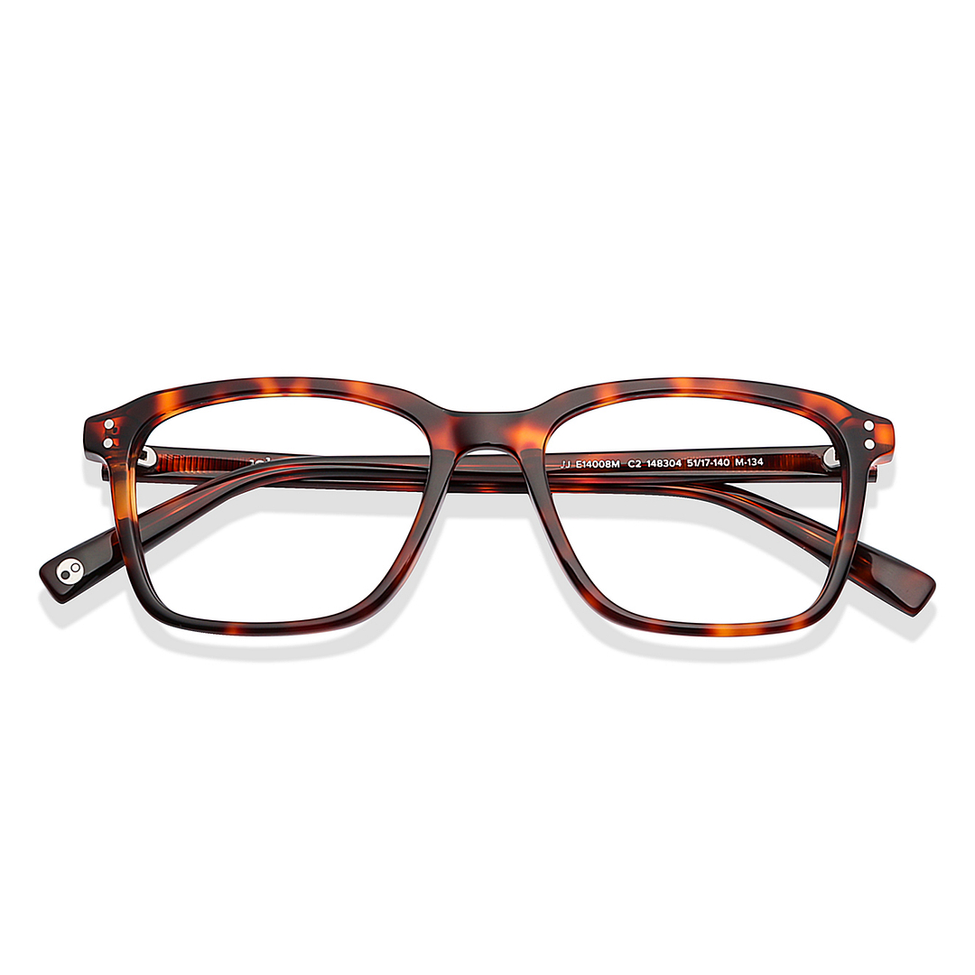 John Jacobs Online Light Brown Full Rim Square left side