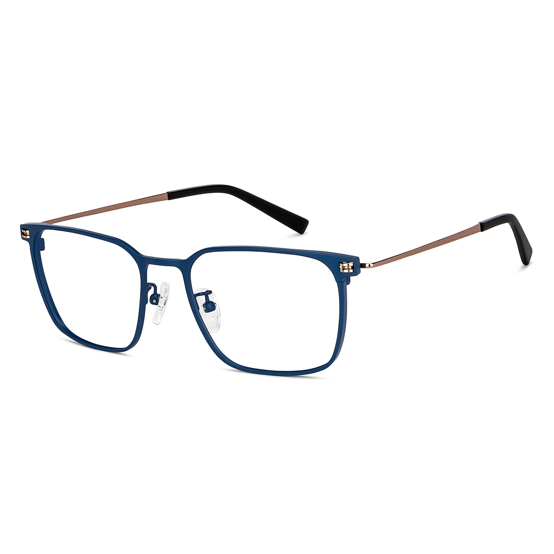 John Jacobs Online Sky Blue Full Rim Square right side