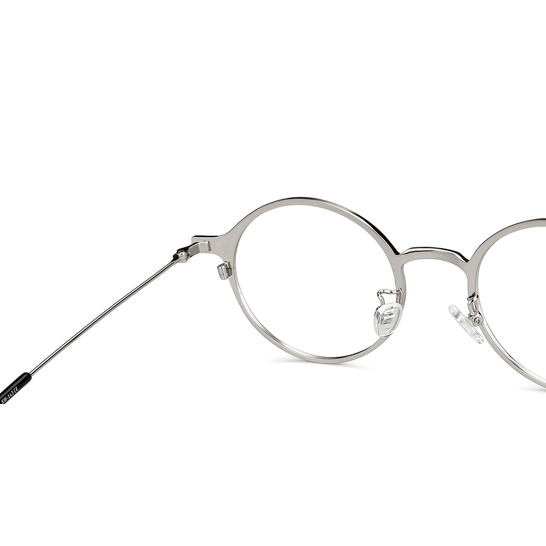 John Jacobs Online Dark Gunmetal Full Rim Round right side