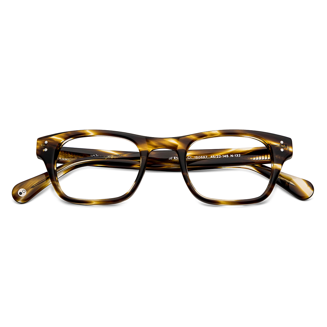 John Jacobs Online Tortoise Full Rim Rectangle left side