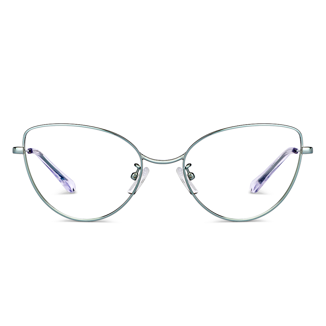 John Jacobs Online Gunmetal Full Rim Cat Eye right side