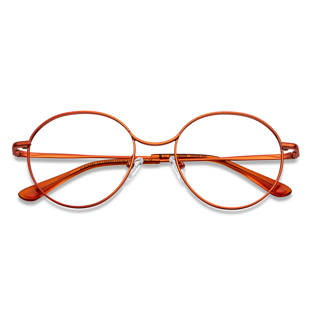 John Jacobs Online Dark Brown Full Rim Round left side