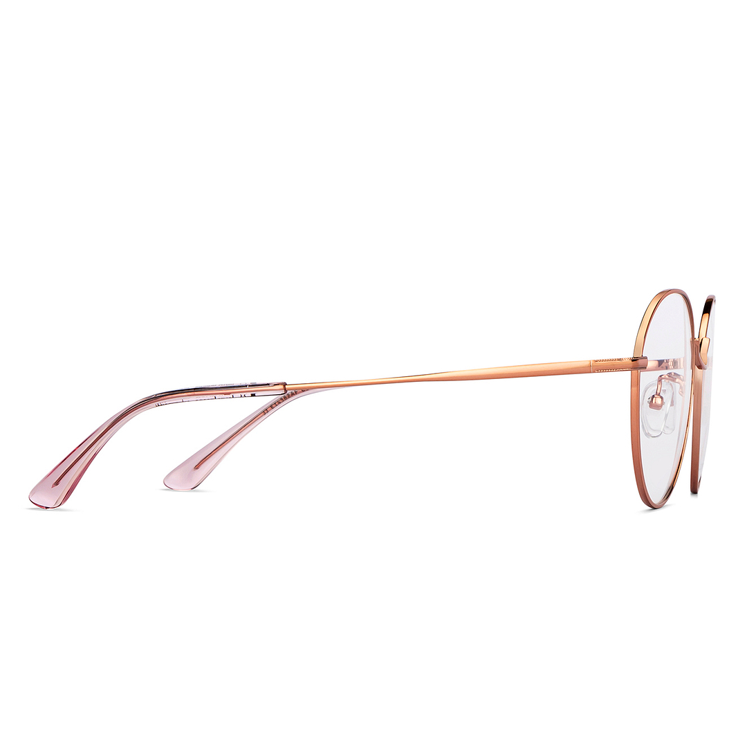 John Jacobs Online Dark Brown Full Rim Round left side