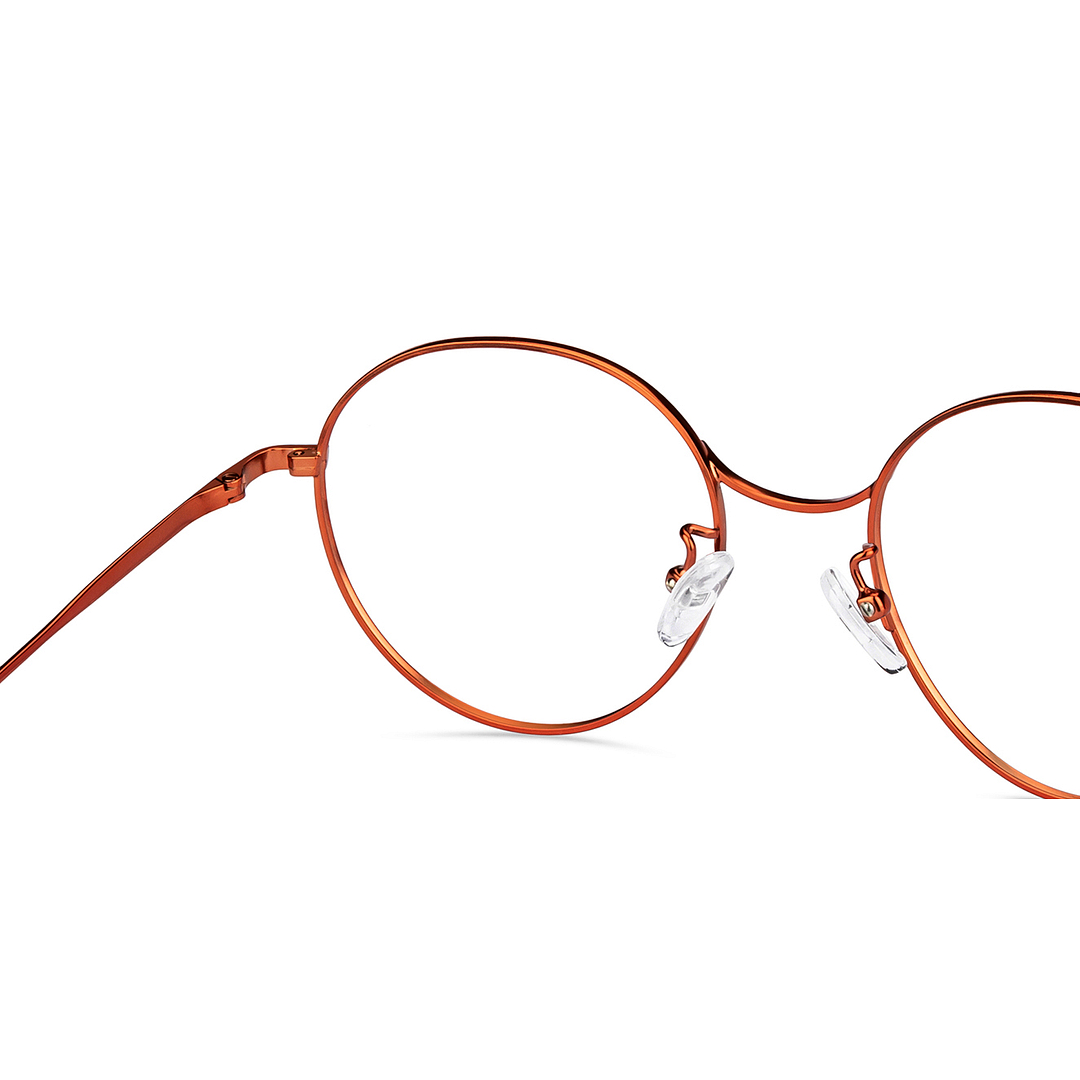 John Jacobs Online Dark Brown Full Rim Round right side