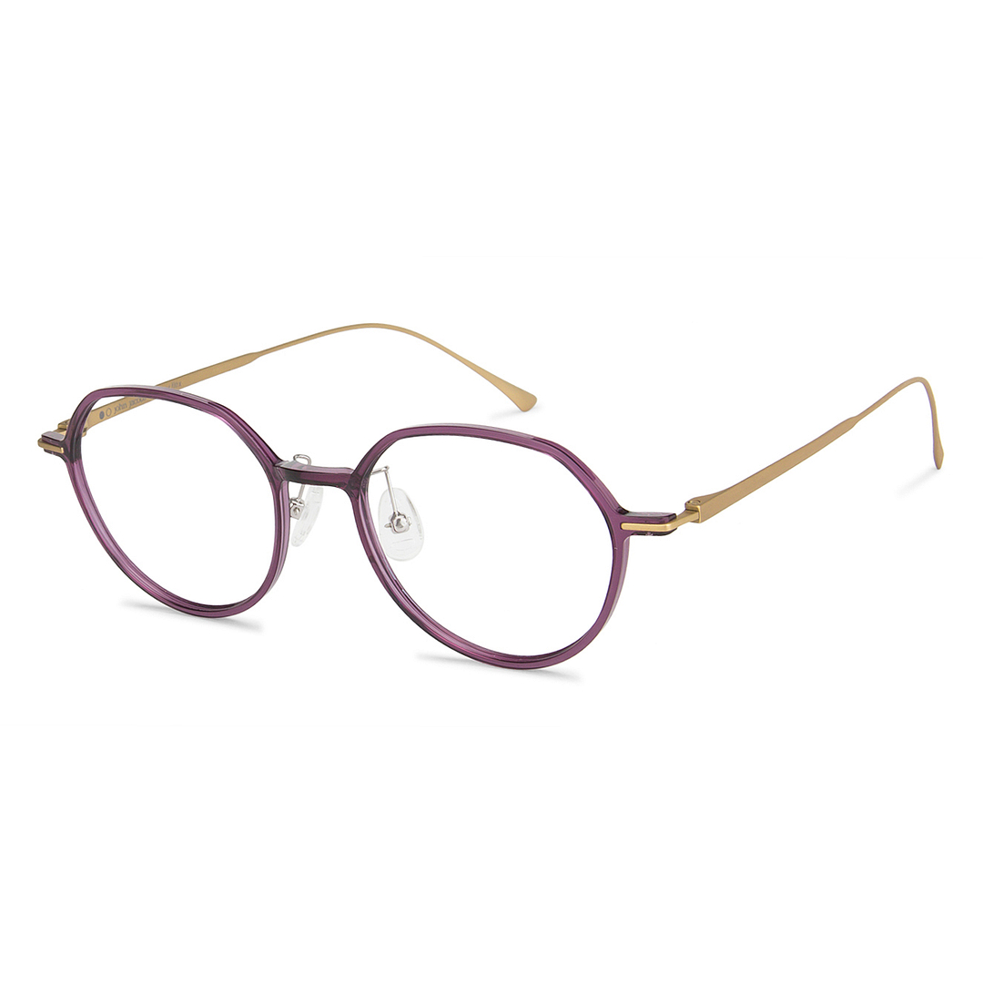 John Jacobs Online Purple Full Rim Cat Eye right side