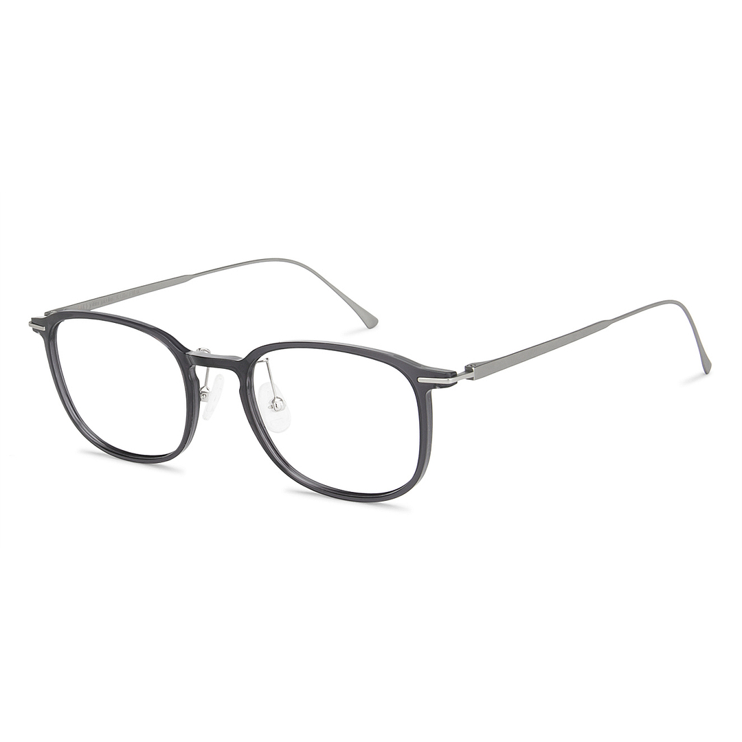 John Jacobs Online Dark Gray Full Rim Square right side