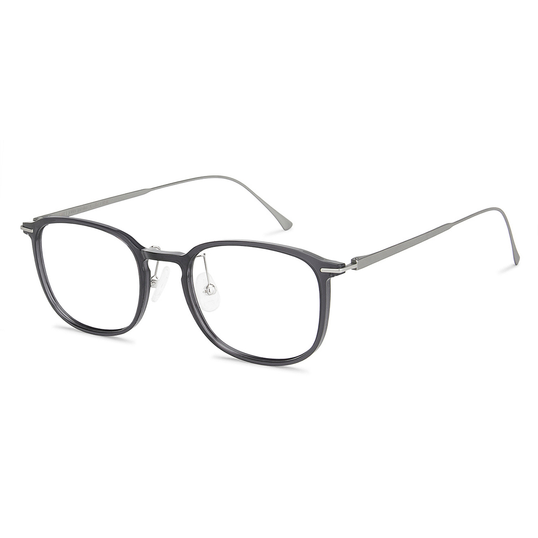 John Jacobs Online Dark Gray Full Rim Square right side
