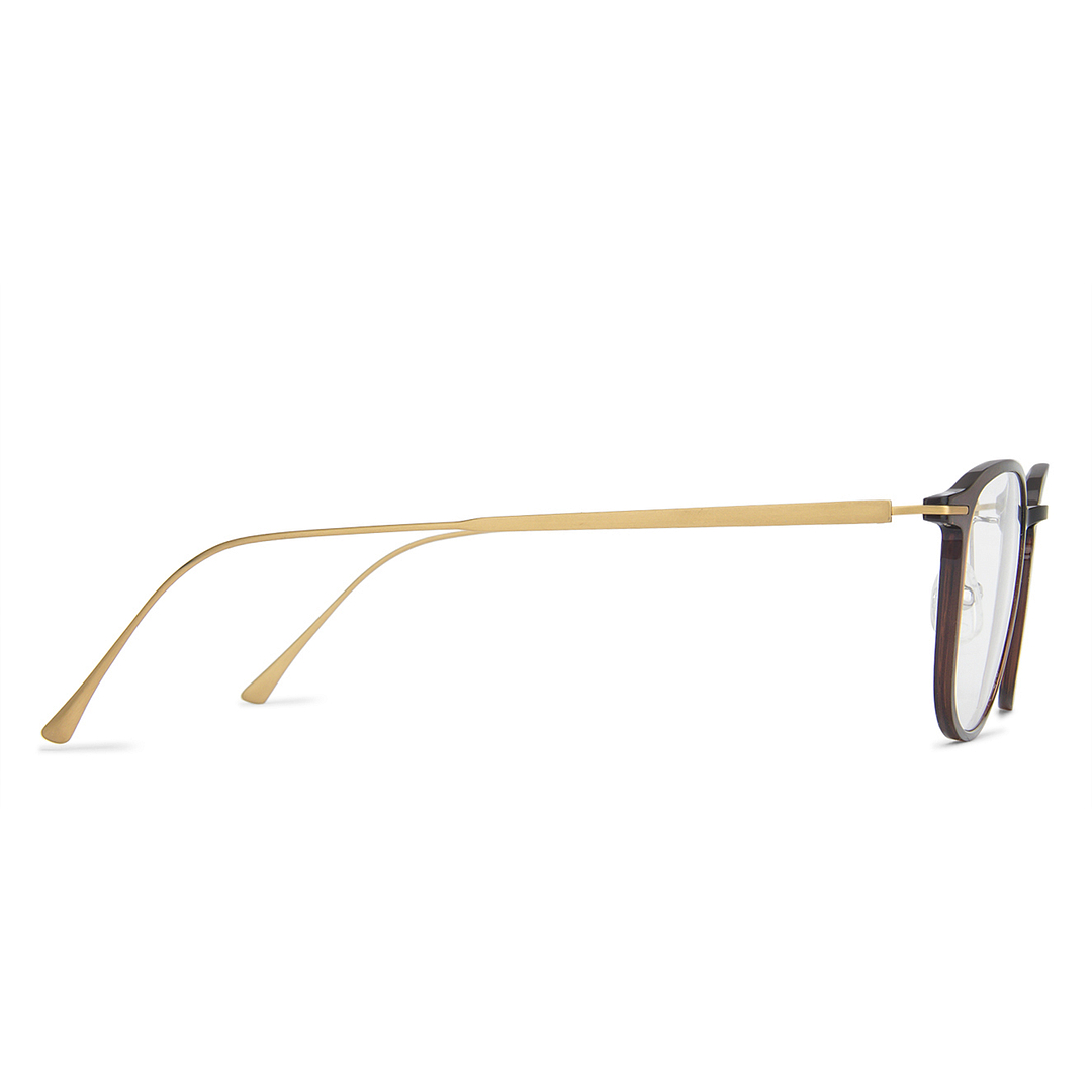 John Jacobs Online Dark Brown Full Rim Square left side