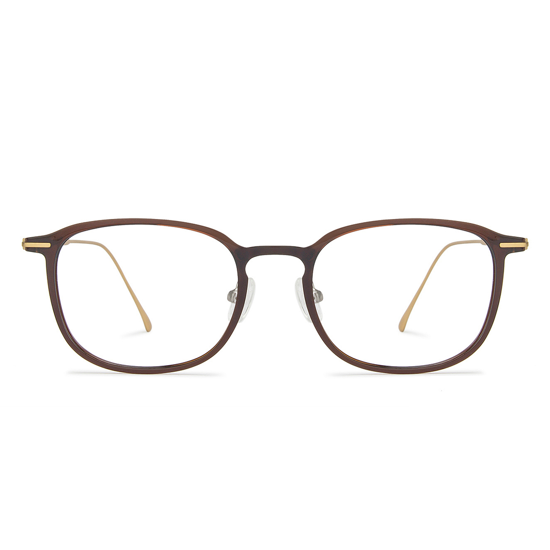 John Jacobs Online Dark Brown Full Rim Square right side