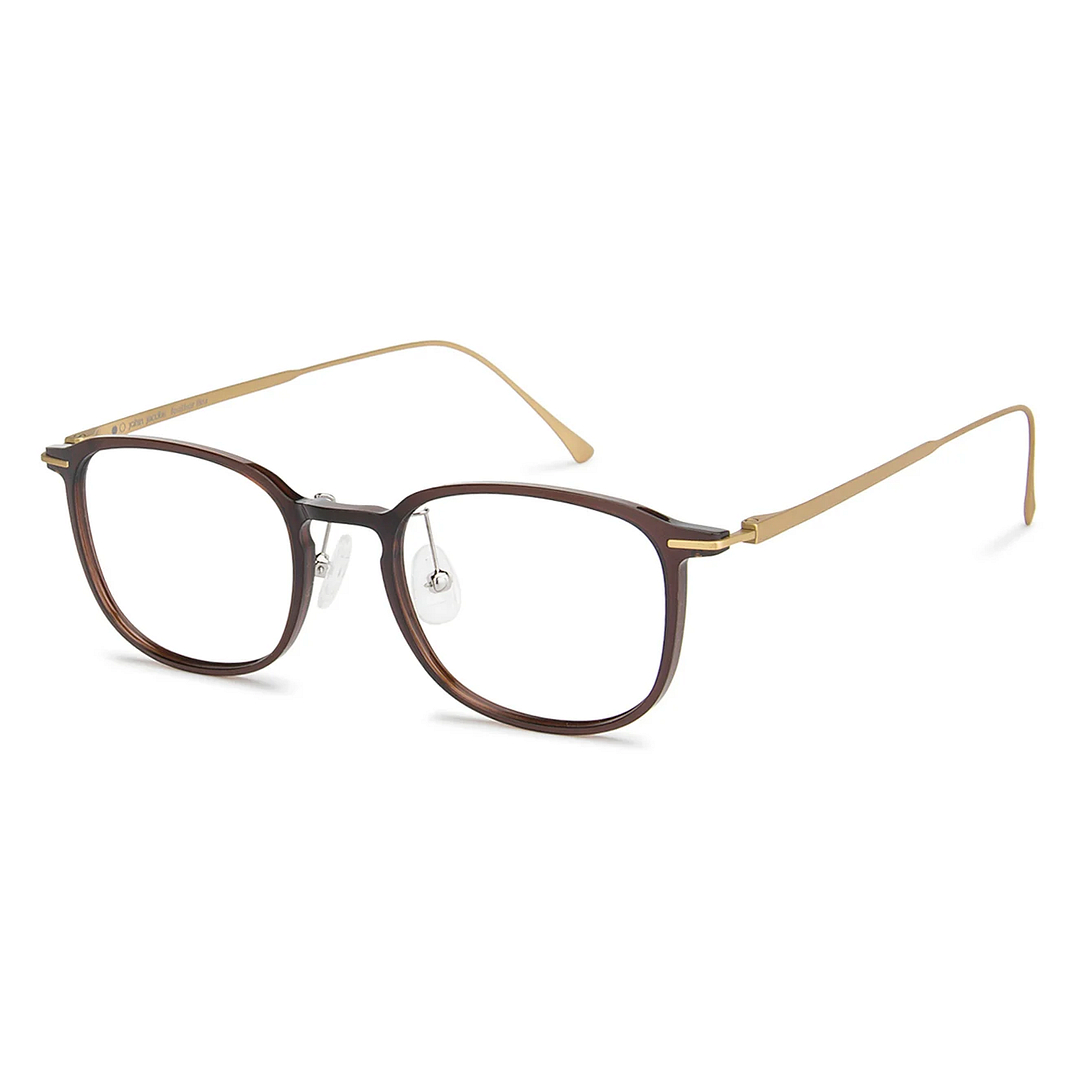 John Jacobs Online Dark Brown Full Rim Square left side