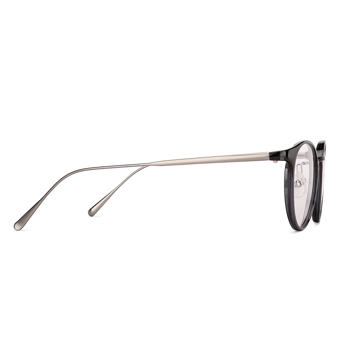 John Jacobs Online Black Full Rim Round left side