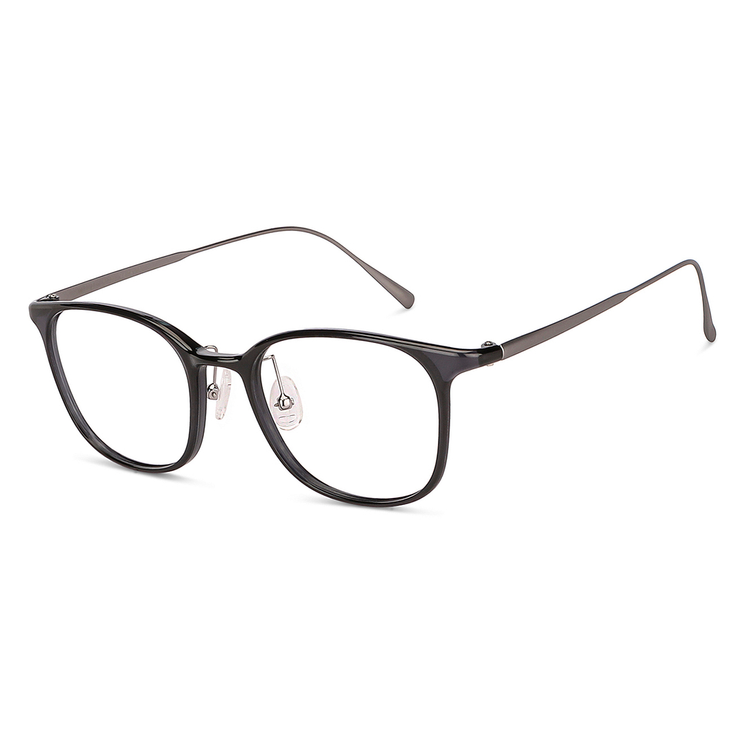 John Jacobs Online Black Full Rim Square right side