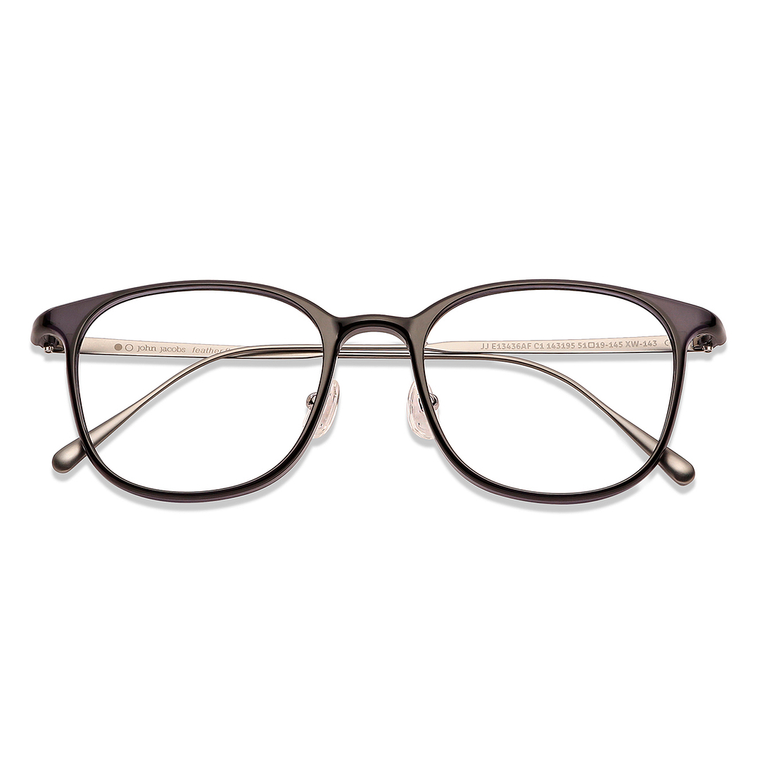John Jacobs Online Black Full Rim Square left side