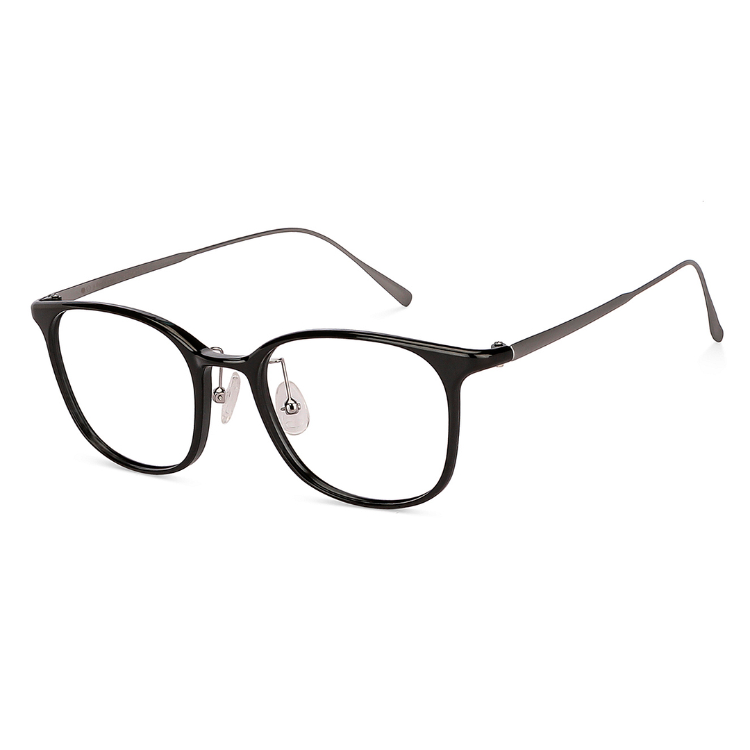 John Jacobs Online Black Full Rim Square right side
