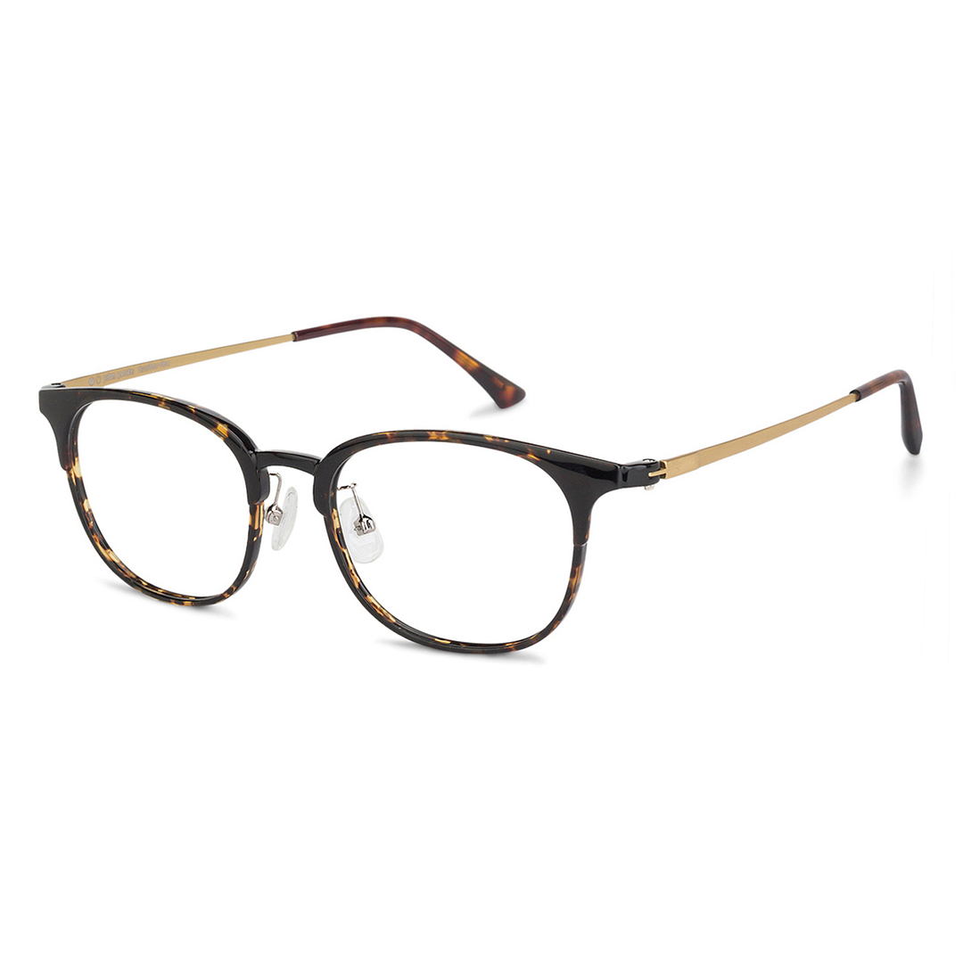 John Jacobs Online Dark Brown Full Rim Clubmaster right side