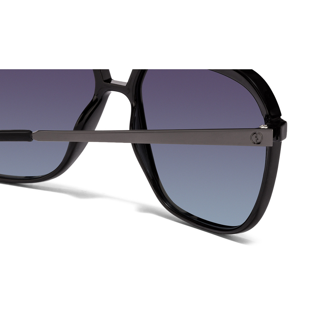 John Jacobs Online Black Full Rim Rectangle left side