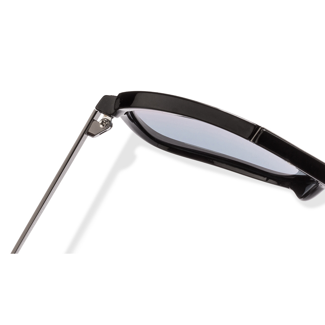 John Jacobs Online Black Full Rim Rectangle right side