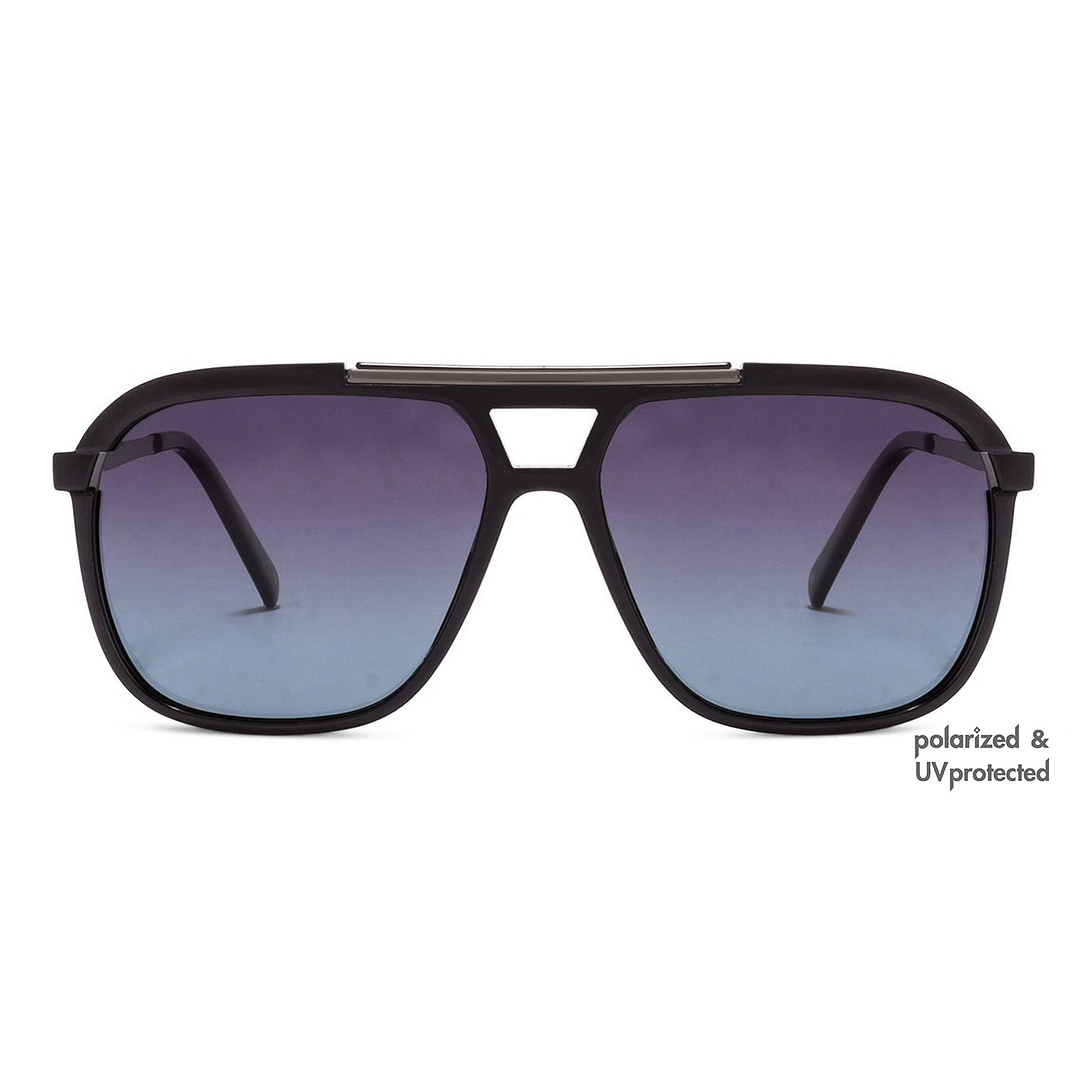 John Jacobs Online Black Full Rim Rectangle left side