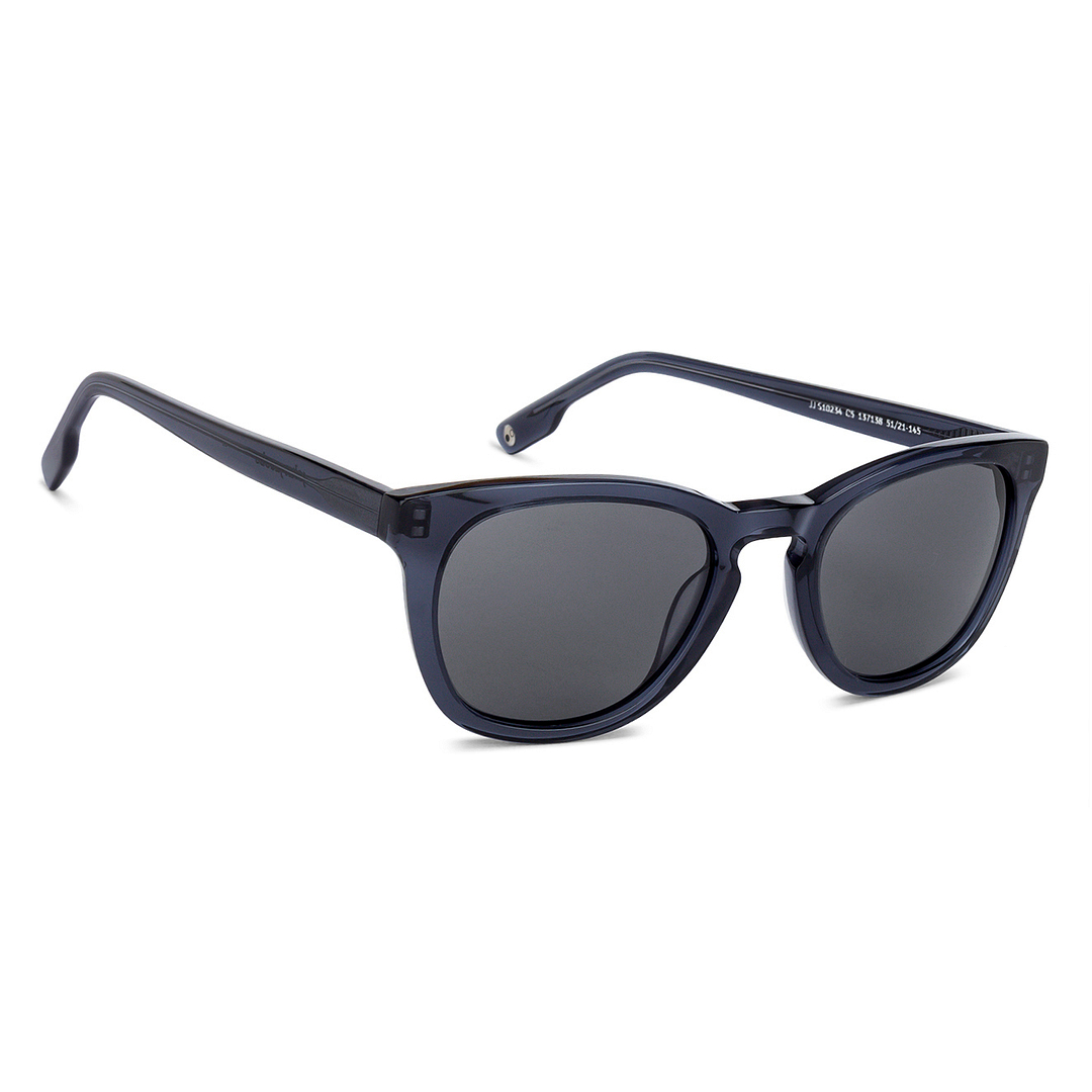John Jacobs Sky Blue Full Rim Square left side